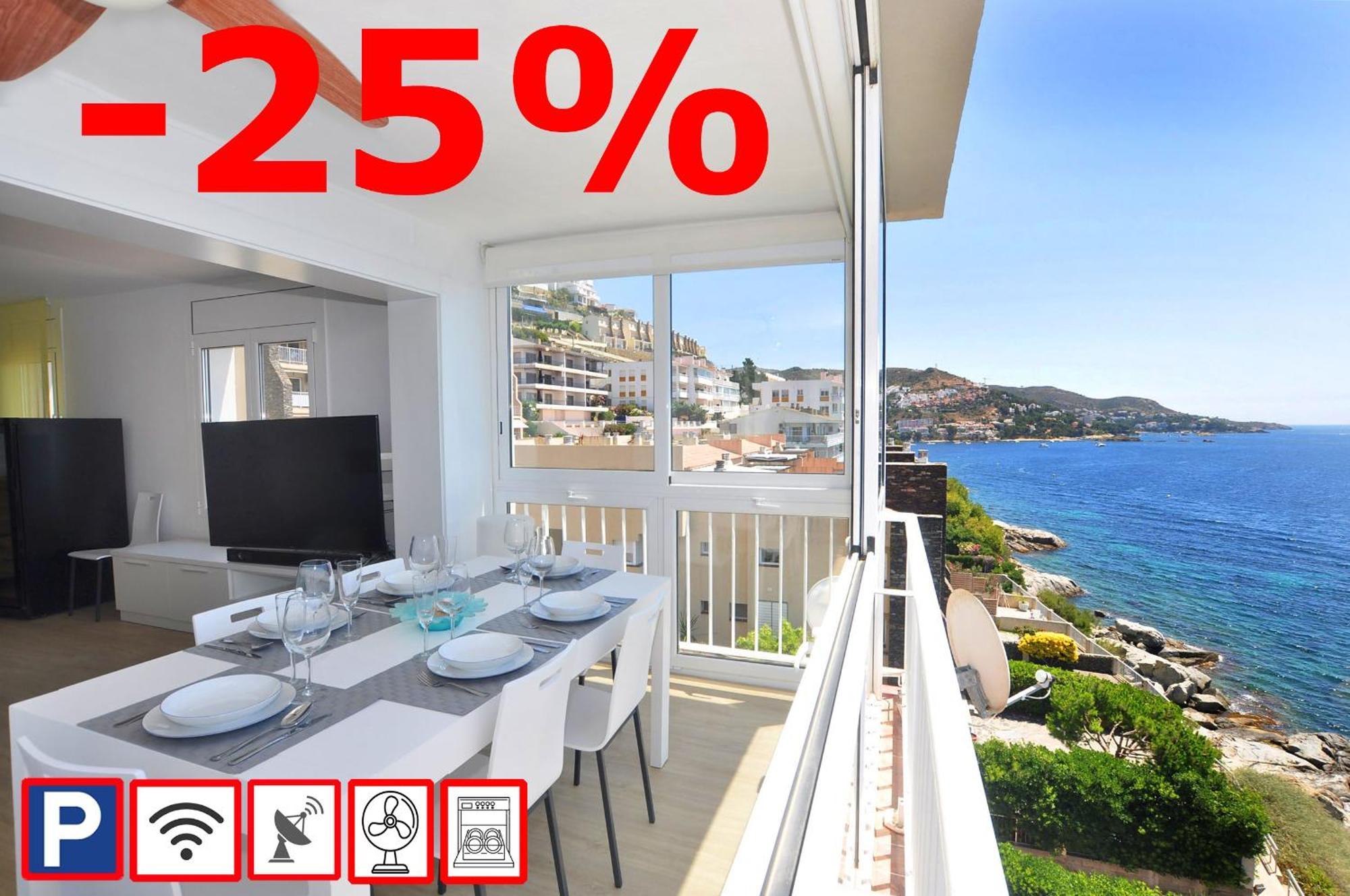 Apartamento 1175 Alguer Rosas Exterior foto